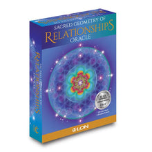 Load image into Gallery viewer, Sacred Geometry of Relationships Oracle by LON: Flashcards; 176 pages / English