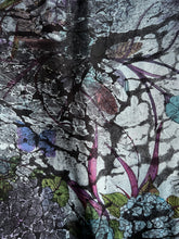 Load image into Gallery viewer, WORK OF ART FOULARD in N/Fiore