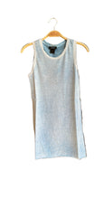 Load image into Gallery viewer, Hand Painted Cotton Tank Top in Water