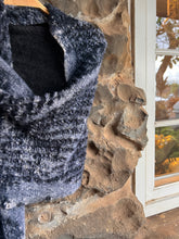 Load image into Gallery viewer, Unisex Hand Painted Scarf in Cashmere and Wool