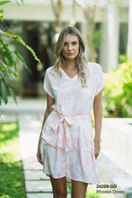 Load image into Gallery viewer, Rhodes Dress in Habiscus Print