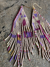 Load image into Gallery viewer, Large Abstract Triangle Earrings