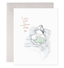 Load image into Gallery viewer, First Mother's Day Card | New Mom Greeting Card: 4.25 X 5.5 INCHES