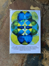 Load image into Gallery viewer, mb art studios - Thich Nhat Hanh quote card 4 1/8" w x 5 7/8" h