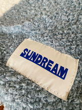 Load image into Gallery viewer, Sundream - Dancing Palms Plush Throw - Chambray Blue