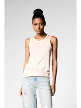 Load image into Gallery viewer, Hand Painted Cotton Tank Top in Water