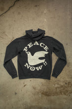 Load image into Gallery viewer, Peace Now Zip Fleece in Coal