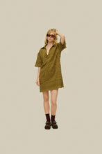 Load image into Gallery viewer, Aya Terry Dress in Olive