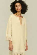 Load image into Gallery viewer, Odilia Terry Dress in Ecru