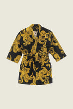 Load image into Gallery viewer, Kids Black Octopus Robe
