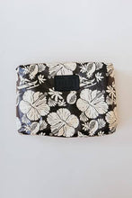 Load image into Gallery viewer, Wings Hawaii - Adventure Pouch - Black + Tan Aloha: Large