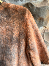 Load image into Gallery viewer, Hand Painted Brushed Cotton Round Neck Pullover in N/Antelope