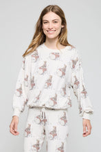 Load image into Gallery viewer, Cozy Top with Drummer Bear