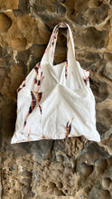 Load image into Gallery viewer, Hand Dyed Corduroy Bag in Tied Pewter

