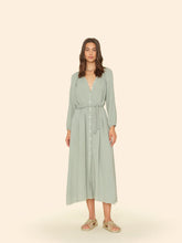 Load image into Gallery viewer, Andrea Dress in Aqua Grey