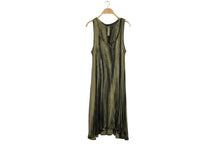 Load image into Gallery viewer, Gilda Short Trap Dress in Marble Green