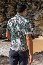 Load image into Gallery viewer, Puakala Green Relaxed Aloha Shirt