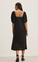 Load image into Gallery viewer, Brooke Linen Dress in Black