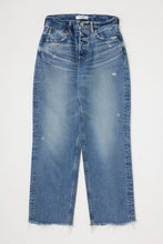 Load image into Gallery viewer, Peccole Wide Straight Jean in Dark Blue