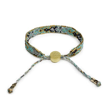 Load image into Gallery viewer, Love Is Project - Bali Metallic Friendship Bracelet - Juniper Dazzle