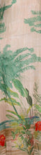 Load image into Gallery viewer, Nile Dress in Chiffon Green Tropical Print