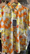 Load image into Gallery viewer, Watch For Sharks Relaxed Aloha Shirt in Aqua
