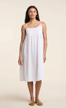 Load image into Gallery viewer, Teresa Linen Dress in White
