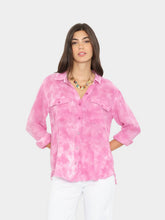 Load image into Gallery viewer, Carol Shirt in Sunset Raspberry