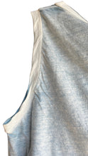 Load image into Gallery viewer, Hand Painted Cotton Tank Top in Water