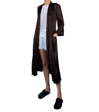 Load image into Gallery viewer, Jaga Rosie Cocktail Length Jacket in Black Linen