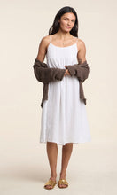 Load image into Gallery viewer, Teresa Linen Dress in White
