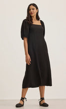 Load image into Gallery viewer, Brooke Linen Dress in Black