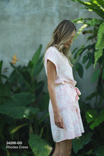 Load image into Gallery viewer, Rhodes Dress in Habiscus Print