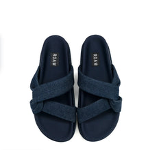 Load image into Gallery viewer, Side Slip Stack in Dark Denim