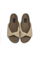 Load image into Gallery viewer, Demi Twist in Vegan Cream Leather