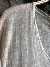 Load image into Gallery viewer, Hand Painted V Neck Cashmere Pullover in Burro