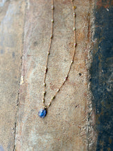 Load image into Gallery viewer, Short Tibetan Necklace with Kyanite