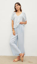 Load image into Gallery viewer, Lola Pant in Blue Linen
