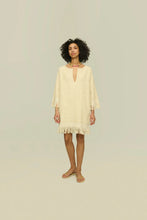 Load image into Gallery viewer, Odilia Terry Dress in Ecru