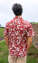 Load image into Gallery viewer, Ohai Red Relaxed Aloha Shirt
