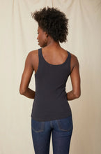 Load image into Gallery viewer, Layering Tank in Vintage Black