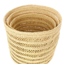 Load image into Gallery viewer, Veta Vera Lace Weave Basket in Natural