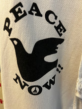 Load image into Gallery viewer, Peace Now Sweats in Vintage White