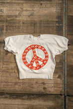 Load image into Gallery viewer, Peace Short Sleeve Sweatshirt