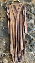 Load image into Gallery viewer, Balloon Dress in Marbled Tabacco