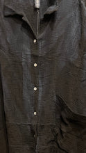 Load image into Gallery viewer, River Shirt in Marble Black