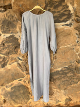 Load image into Gallery viewer, Trudy Dress in Cotton Gauze Grey
