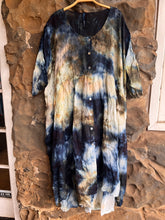 Load image into Gallery viewer, Over Dress in Mineral Blue
