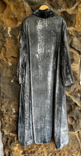 Load image into Gallery viewer, Silk Velvet Hand Painted Duster with Lamination