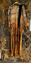 Load image into Gallery viewer, Recortes Dress in Brush Black + Caramel